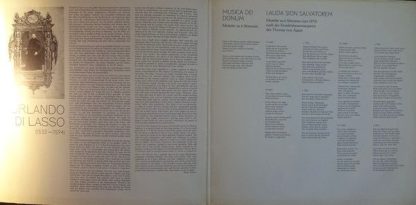 Harmonia Mundi 25 22617-4 - Musica Dei Donum, Lauda Sion Salvato - Image 2
