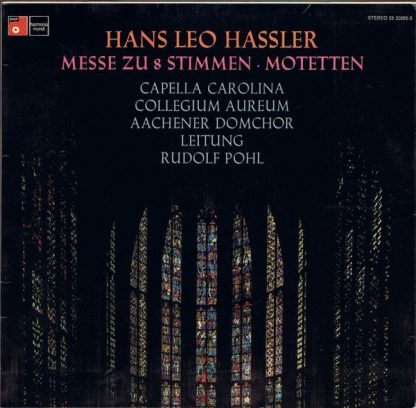 Harmonia Mundi 25 20355-2 - Messe Zu 8 Stimmen • Motetten