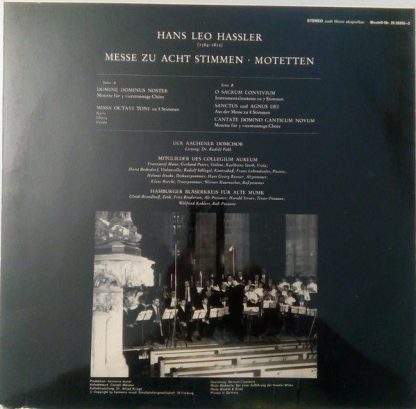 Harmonia Mundi 25 20355-2 - Messe Zu 8 Stimmen • Motetten - Image 4