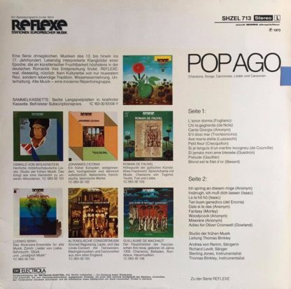 HÖR ZU SHZEL 713 - Pop Ago (Chansons • Songs • Canciones • Liede - Image 2