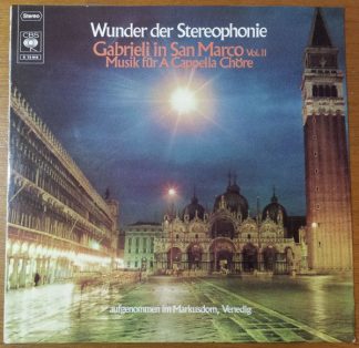 CBS S 72 815 - Gabrieli in San Marco Vol.2 - Musik Für A Cappell