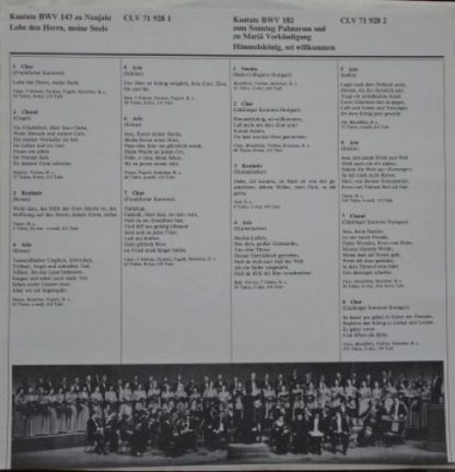 Claudius Verlag CLV 71928 - Die Bach Kantate - BWV 143 Lobe Den - Image 3