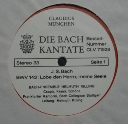 Claudius Verlag CLV 71928 - Die Bach Kantate - BWV 143 Lobe Den - Image 4