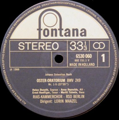 Fontana 6530 060 - Easter Oratorio - Image 3