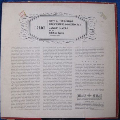 RCA Victor Red Seal LSC-2460 - Suite No. 2, In B Minor / Branden - Image 4