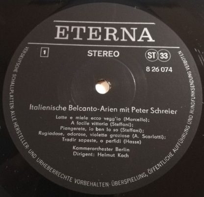 Eterna 8 26 074 - Italienische Belcanto-Arien - Image 3