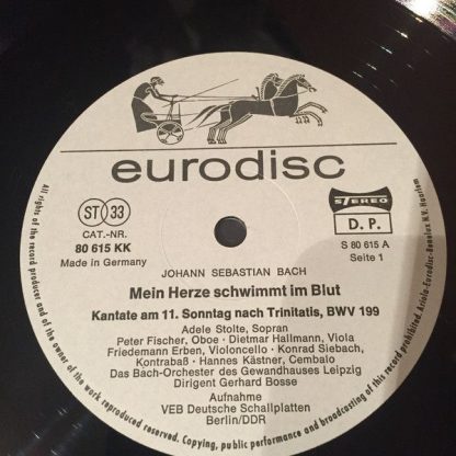 Eurodisc 80 615 KK - Mein Herze Schwimmt Im Blut / Non Sa Chi Si - Image 3