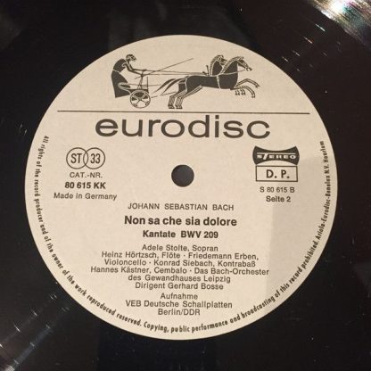Eurodisc 80 615 KK - Mein Herze Schwimmt Im Blut / Non Sa Chi Si - Image 4