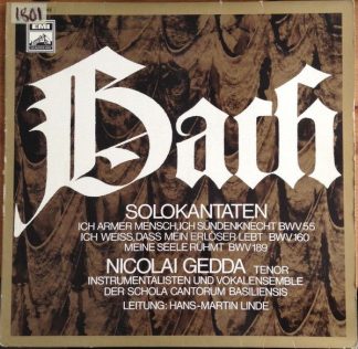 EMI Electrola 1C 063-29 065 - Solokantaten