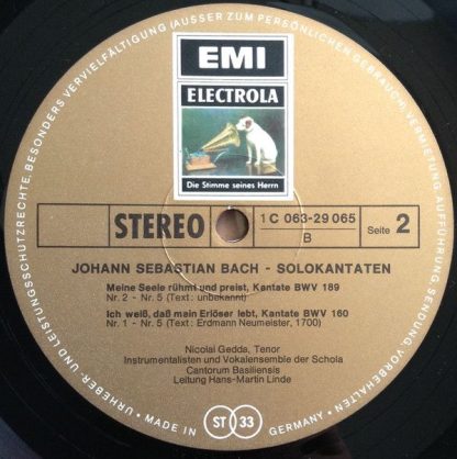 EMI Electrola 1C 063-29 065 - Solokantaten - Image 4