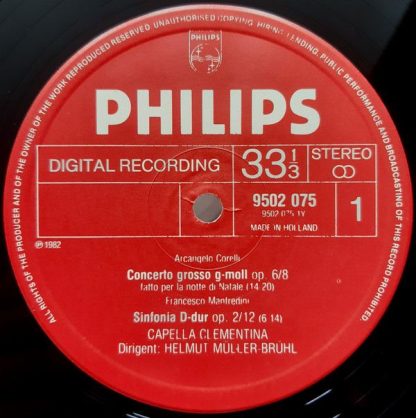 Philips 9502 075 - Italienische Weihnachtskonzerte = Italian Chr - Image 3