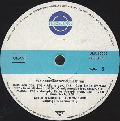 Resono R 15005 - Christnacht Vor 400 Jahren - Image 5