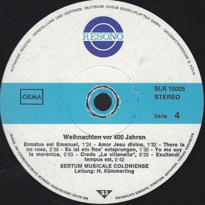 Resono R 15005 - Christnacht Vor 400 Jahren - Image 6