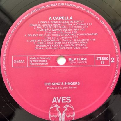Aves MLP 15 950 - A Capella - Image 4