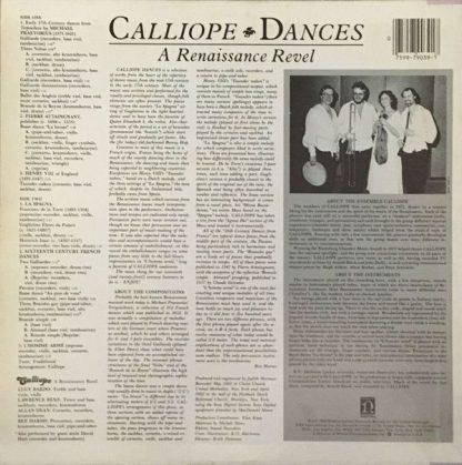 Nonesuch Records 79039 - Dances (A Renaissance Revel) - Image 2