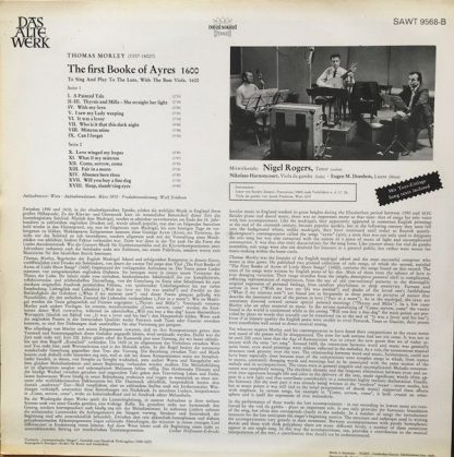 Telefunken SAWT 9568-B - The First Booke Of Ayres - Image 2