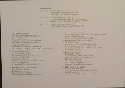 Archiv Produktion 14 045 APM - 6 Madrigals / 6 Madrigals - Image 9