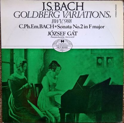 Hungaroton HLX 90032 - Goldberg Variations, Bwv.988 / Sonata No.