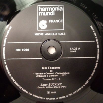 harmonia mundi France HM 1069 - Toccates - Image 3
