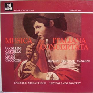 FSM Aulos FSM 53514 AUL - Musica Italiana Concertata (Sonaten, C