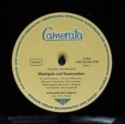 Camerata (2) CMS 30029 LPT - Alfred Koerppen - Invocationen / Me - Image 4
