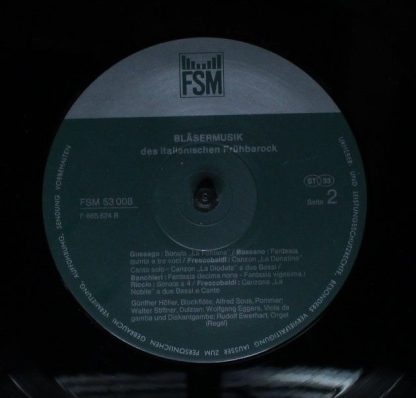 FSM FSM 53 008 - Bläsermusik Des Italienischen Frühbarock - Image 4