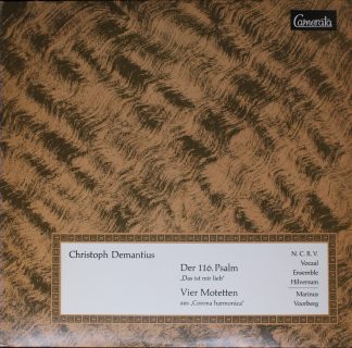 Camerata (2) CMS 30015 LPM - Der 116. Psalm "Das Ist Mir Lieb" /