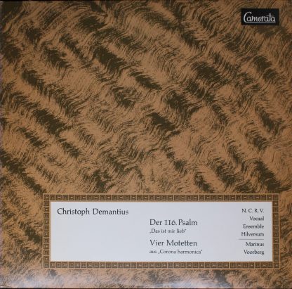 Camerata (2) CMS 30015 LPM - Der 116. Psalm "Das Ist Mir Lieb" /