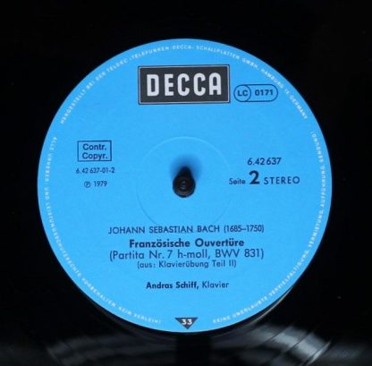 DECCA 6.42637 AH - Italienisches Konzert, Französische Suite Nr. - Image 4
