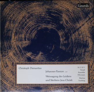 Camerata (2) CMS 30014 LPM - Johannes Passion und Weissagung des