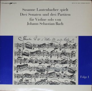 Musicaphon BM 30 SL 3007 - Susanne Lautenbacher spielt Drei Sona