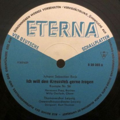 Eterna 8 20 202 - Ich Will Den Kreuzstab Geme Tragen Kantate Nr. - Image 3
