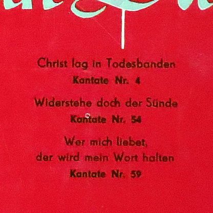 Eterna 8 20 162 - Christ Lag In Todesbanden Kantate Nr. 4 / Wide - Image 5