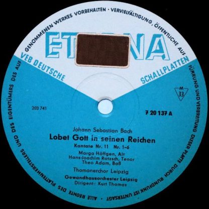 Eterna 7 20 137 - Lobet Gott In Seinen Reichen  Kantate Nr. 11 - Image 3