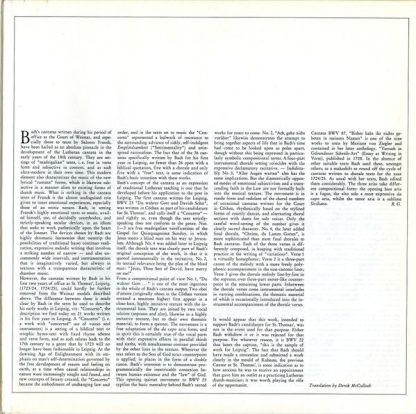 Archiv Produktion 2533 313 - Kantaten - Cantatas - Cantates - Du - Image 4