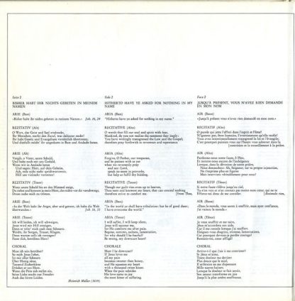 Archiv Produktion 2533 313 - Kantaten - Cantatas - Cantates - Du - Image 7