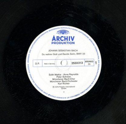 Archiv Produktion 2533 313 - Kantaten - Cantatas - Cantates - Du - Image 9
