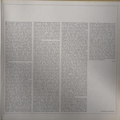 Archiv Produktion 2533 330 - Kantate "Freue Dich, Erlöste Schar" - Image 6