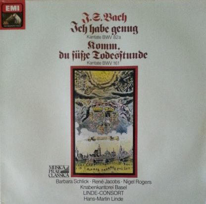 EMI 1C 065-43 076 - Kantate BWV 82a "Ich Habe Genug"/ Kantate BW