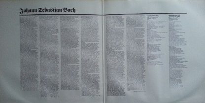 EMI 1C 065-43 076 - Kantate BWV 82a "Ich Habe Genug"/ Kantate BW - Image 2