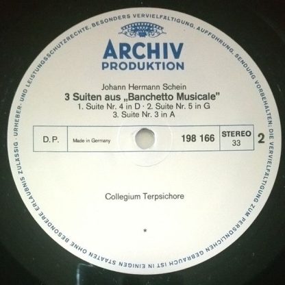 Archiv Produktion 198 166 - Tanzmusik Der Praetorius-Zeit - Image 4