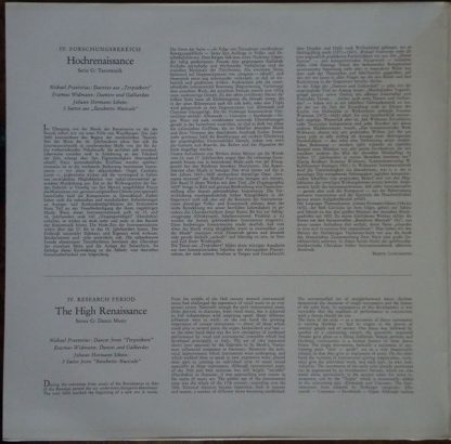 Archiv Produktion 198 166 - Tanzmusik Der Praetorius Zeit (Dance - Image 3