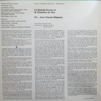 CBS Masterworks CBS 76184 - Ballets Des Ballets - Image 4