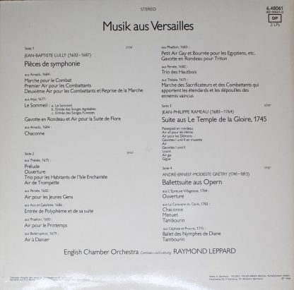 DECCA 6.48061 - Musik aus Versailles - Image 2