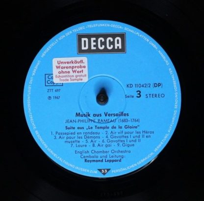 DECCA 6.48061 - Musik aus Versailles - Image 7
