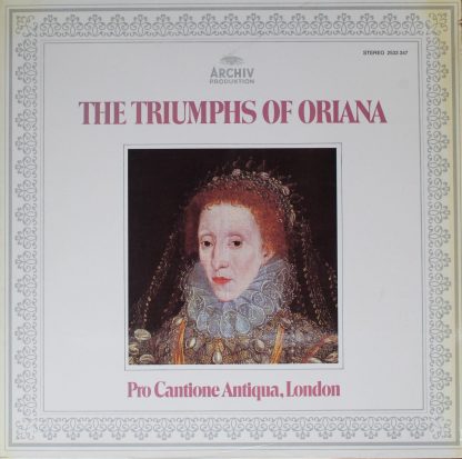 Archiv Produktion 2533 347 - The Triumphs Of Oriana