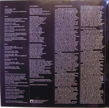 Not On Label A-4122/3 - Berliner Festwochen / Begegnungen / Musi - Image 2