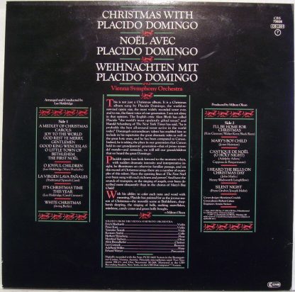CBS 73635 - Christmas With Placido Domingo - Image 2