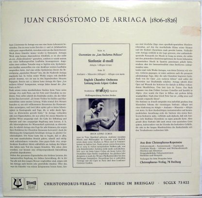 Christophorus SCGLX 73 822 - Sinfonie d-moll Ouvertüre Zu "Los E - Image 2