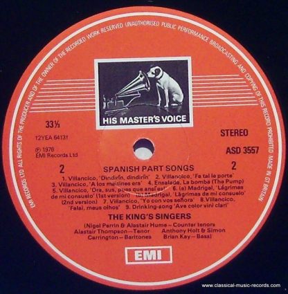 EMI Records ASD 3557 - Continental Collection - Image 3